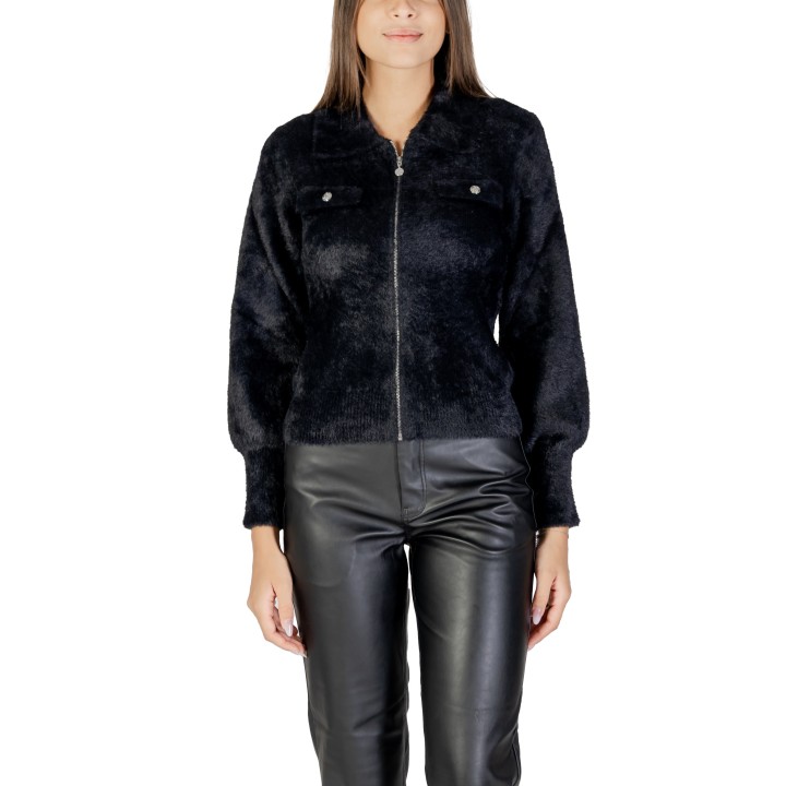 Morgan De Toi cárdigan de mujer negro 232-MDOMI vista frontal