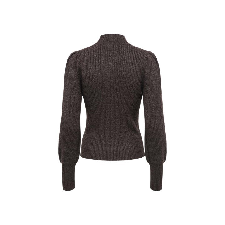 Only jersey marrón de mujer modelo 15232494 en vista posterior
