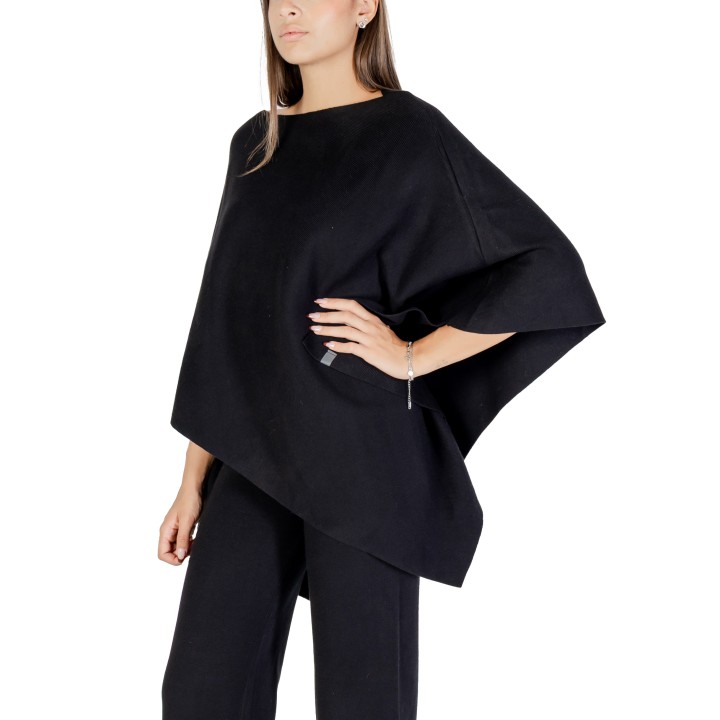 Choral jersey de mujer negro referencia SLI5ML026115D vista de tres cuartos