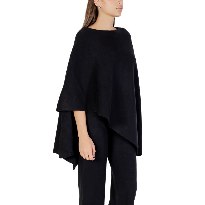Choral jersey de mujer negro referencia SLI5ML026115D vista de tres cuartos