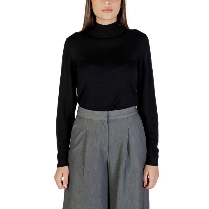Jersey Ichi de mujer negro IHMAFA TURTLE LS2 referencia 20124519 vista frontal