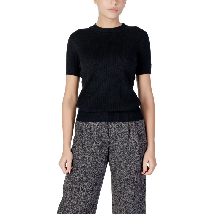 Jersey de mujer Choral C004 negro vista frontal