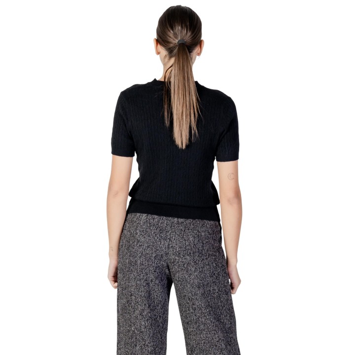 Jersey de mujer Choral C004 negro vista posterior