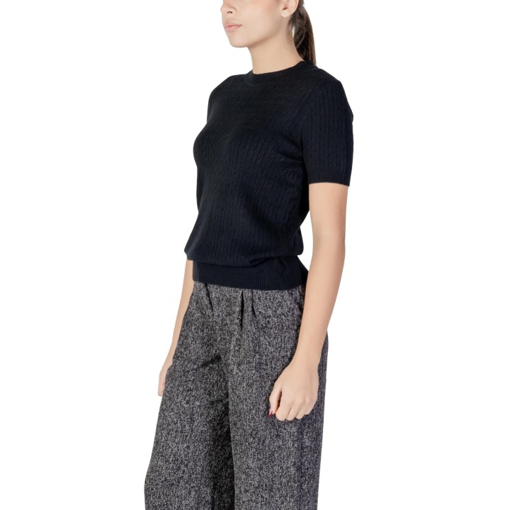 Jersey de mujer Choral C004 negro vista lateral