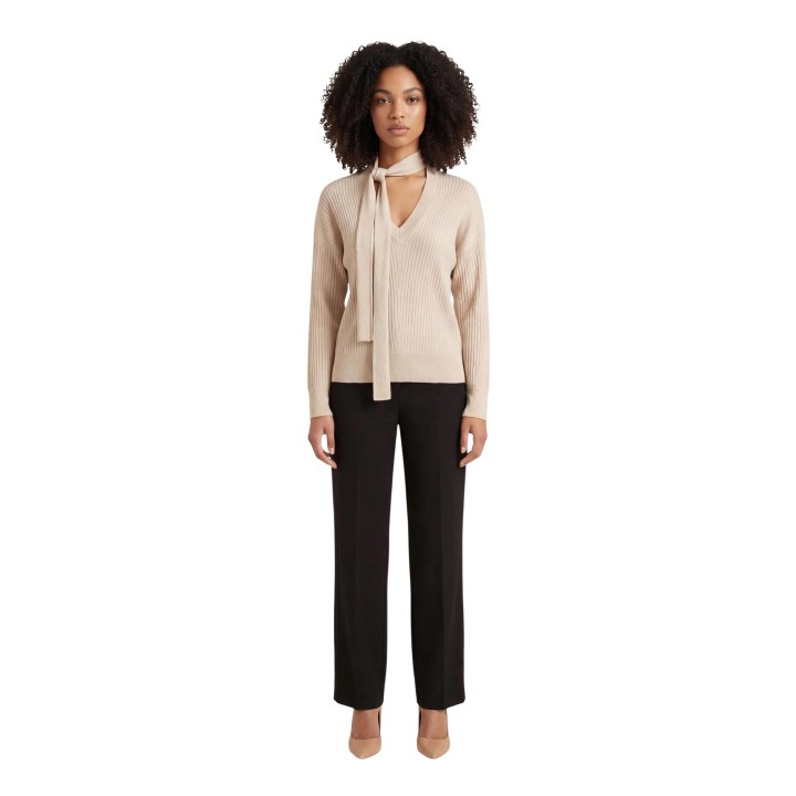 Jersey de mujer Liu-Jo ECS Chiusa WA6286 MS46J dorado vista frontal completa