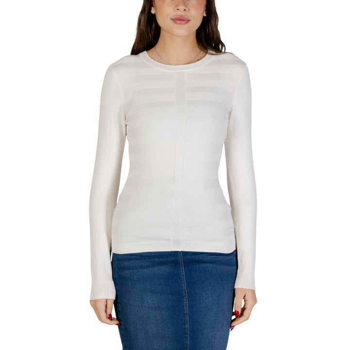 Jersey de mujer Morgan De Toi 261-MENTA color marfil vista frontal