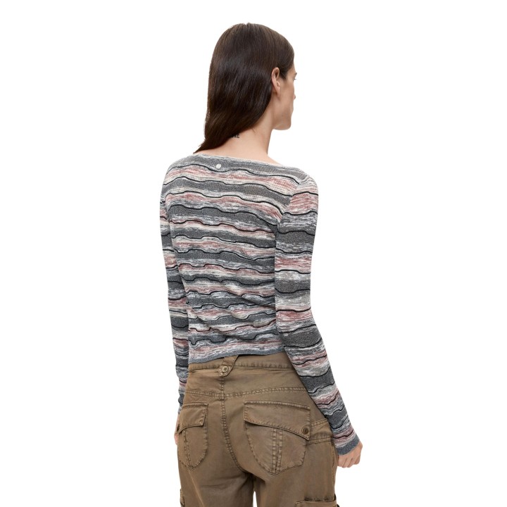 Desigual jersey de mujer negro JERS_BURT 26WWJF34 vista posterior