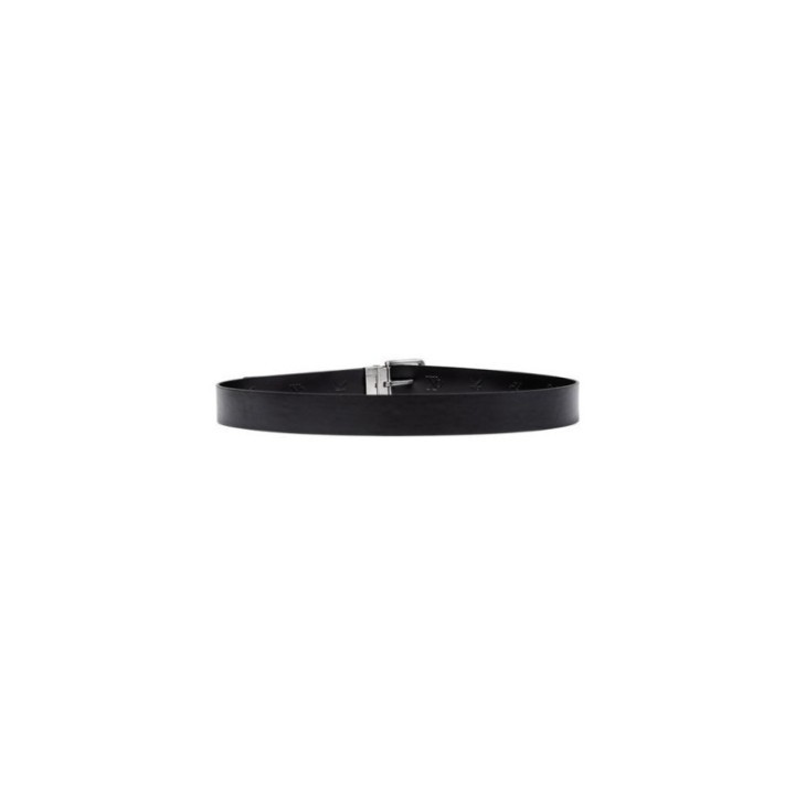 Cinturón de piel negra para hombre Calvin Klein