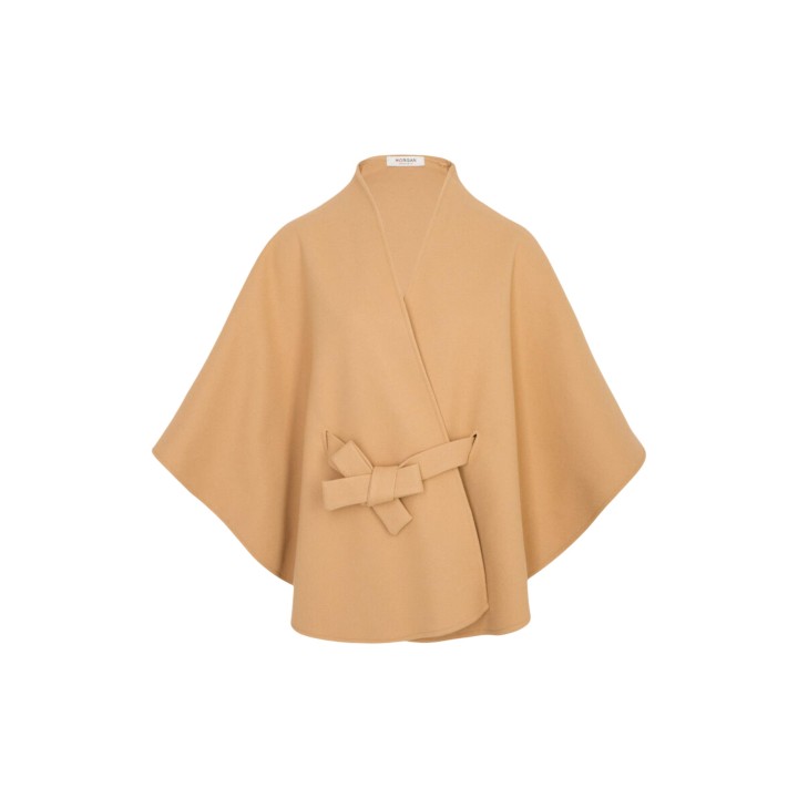 Cárdigan de mujer beige Morgan De Toi 242-5BELT vista frontal