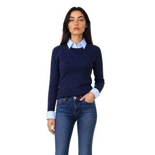 Morgan De Toi jersey azul de mujer 252-MBLUE vista frontal