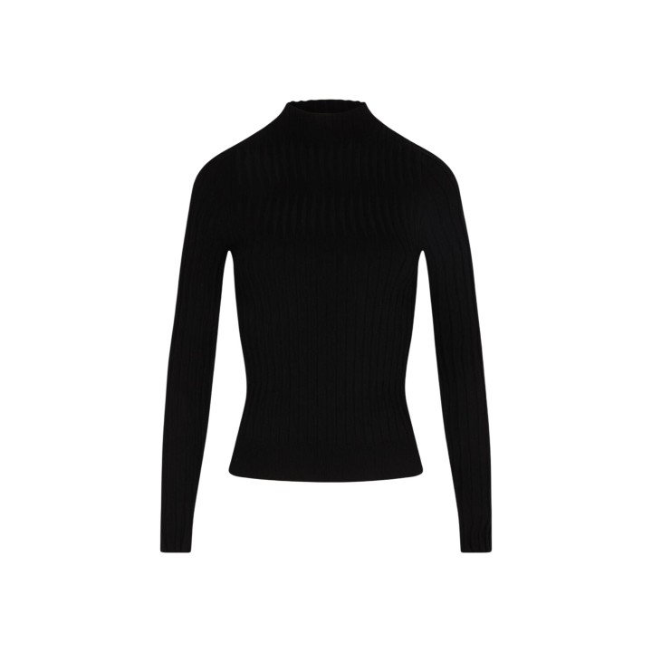 Jersey negro de mujer Morgan De Toi 252-MROYA vista frontal
