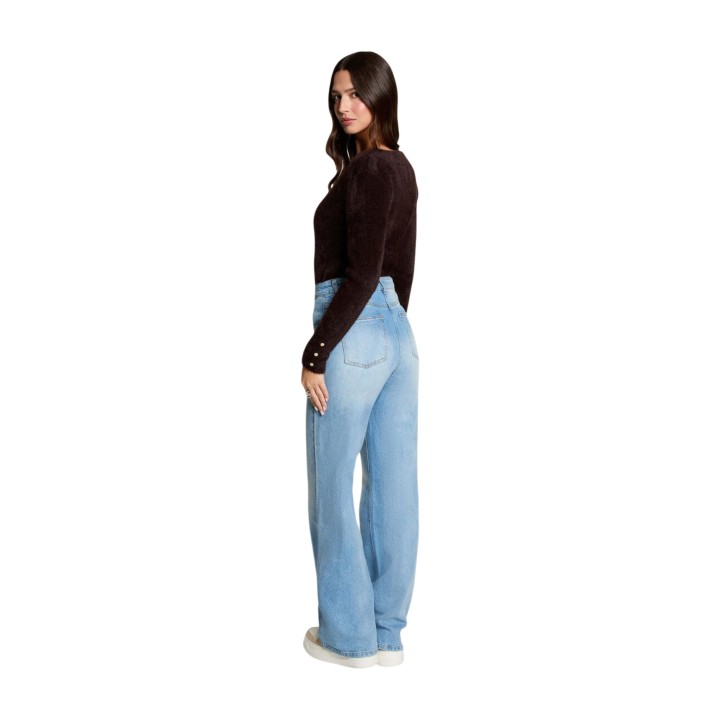 Jersey de mujer Morgan De Toi 262-MLISA color café vista posterior