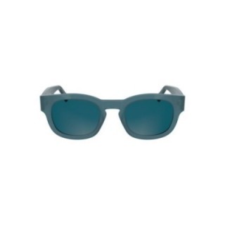 Gafas de sol polarizadas de acetato azules para mujer Calvin Klein vista frontal