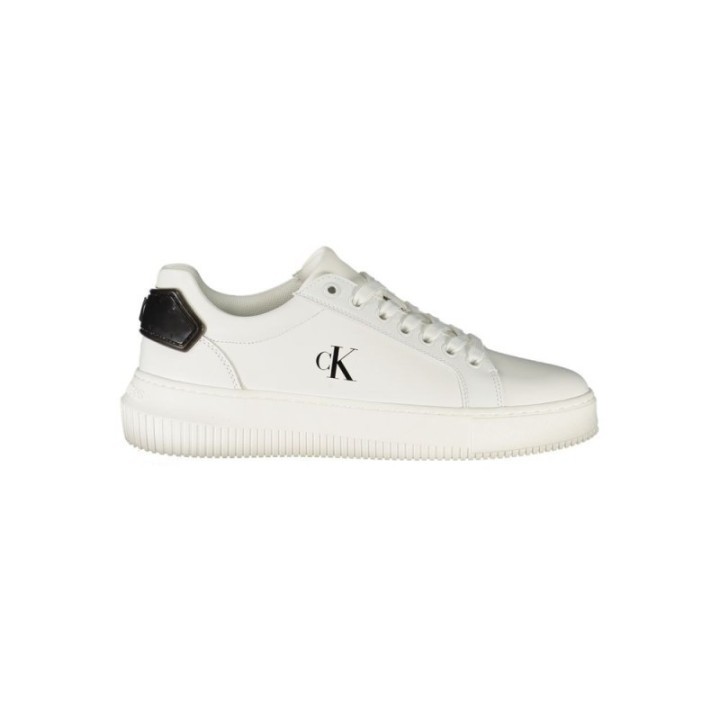 Zapatillas blancas de poliéster para mujer Calvin Klein