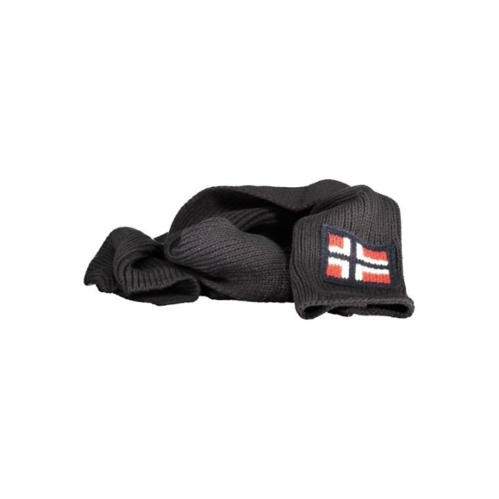 Bufanda negra marabou para hombre Norway 1963