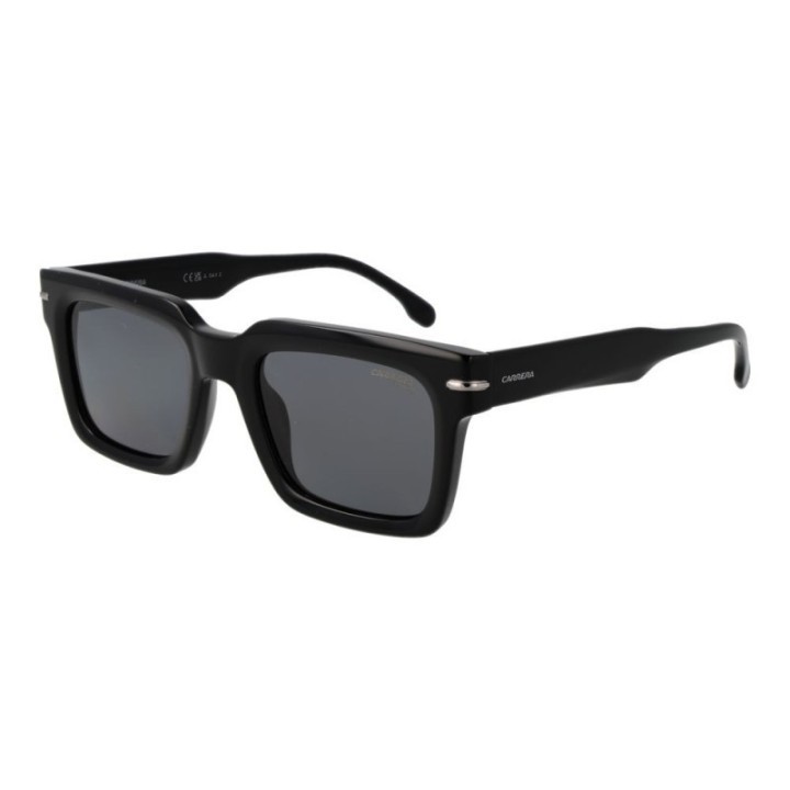 Gafas de sol polarizadas negras para hombre Carrera