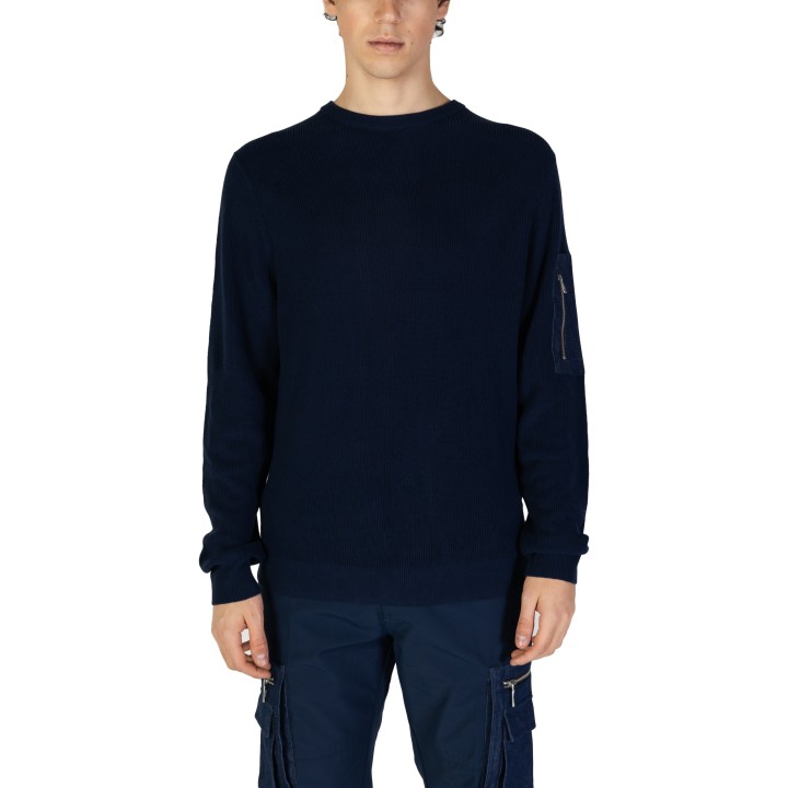 Antony Morato jersey de hombre azul MMSW01493-YA200076 vista frontal
