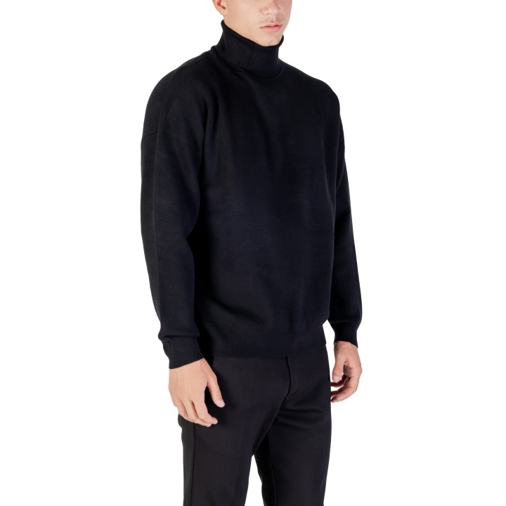 Antony Morato jersey negro de hombre vista de tres cuartos