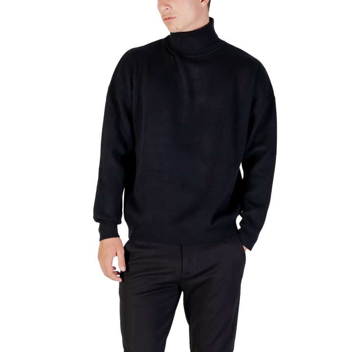 Antony Morato jersey negro de hombre vista frontal