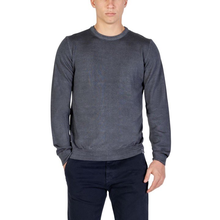 YOS PARICO jersey de hombre color antracita vista frontal
