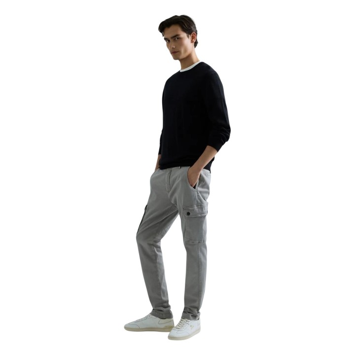Replay jersey negro de hombre vista lateral