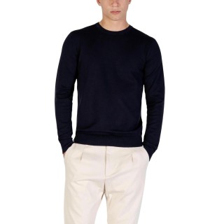 Jersey de hombre Yos Paricollo 3000900 azul oscuro vista frontal