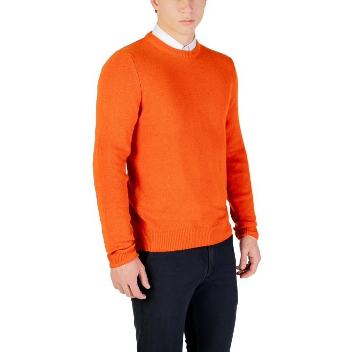 YOS Finezza 7 jersey naranja de hombre vista de tres cuartos