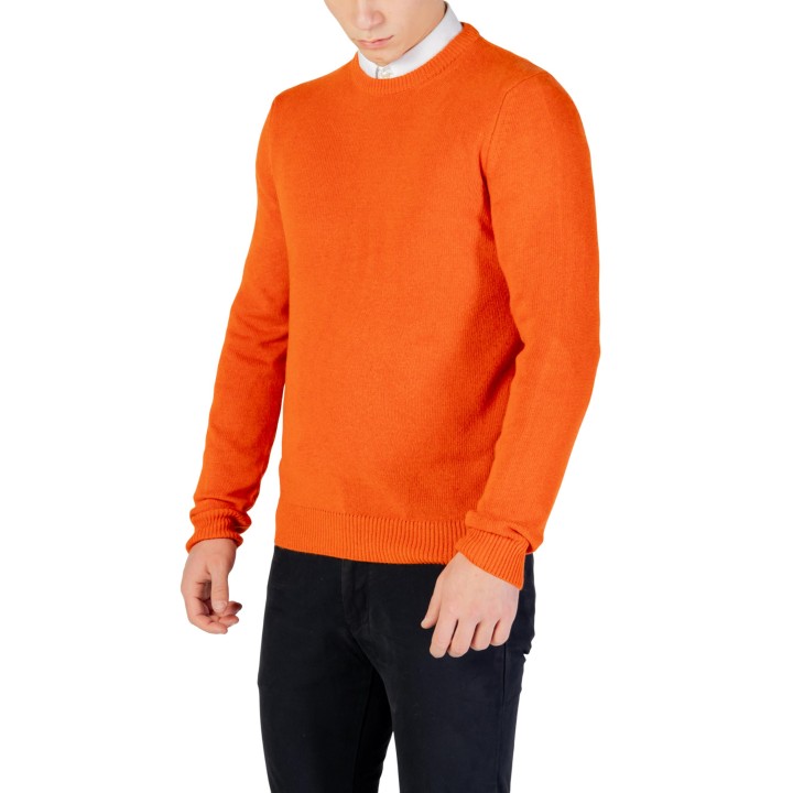 YOS Finezza 7 jersey naranja de hombre vista de tres cuartos
