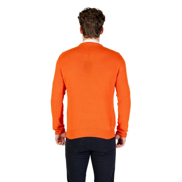 YOS Finezza 7 jersey naranja de hombre vista posterior