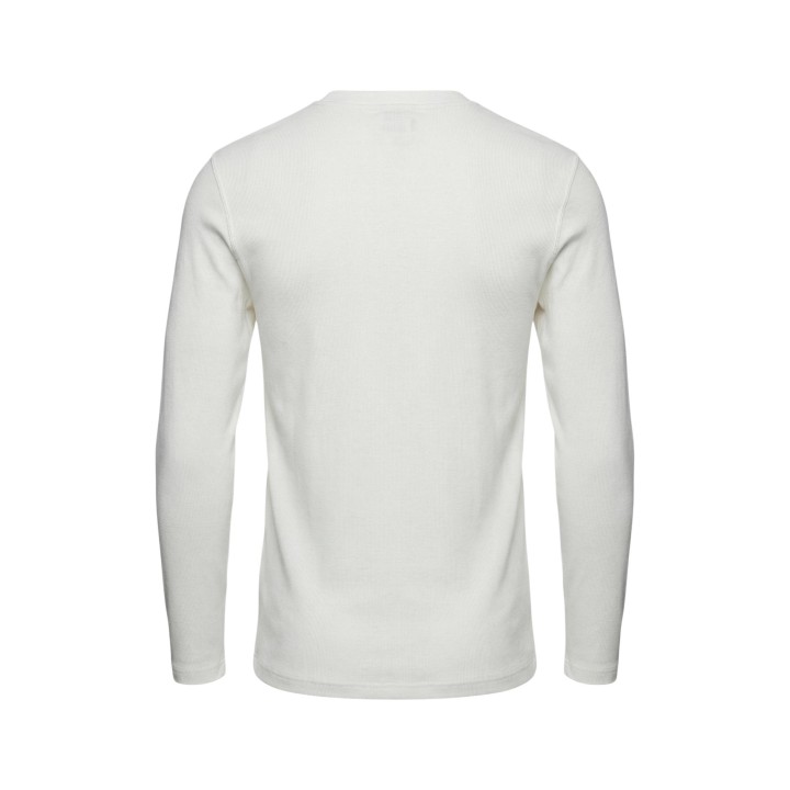 Cárdigan Gianni Lupo GL35321 blanco para hombre detalle posterior