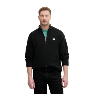 Jersey negro de hombre Calvin Klein Jeans LV04RE308G en vista frontal