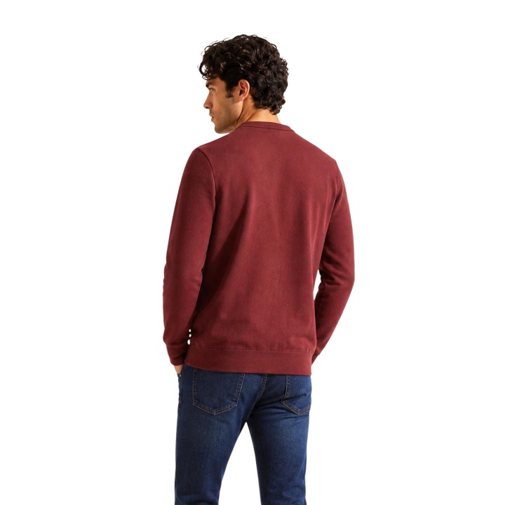 Jersey Calvin Klein Jeans para hombre marrón vista posterior