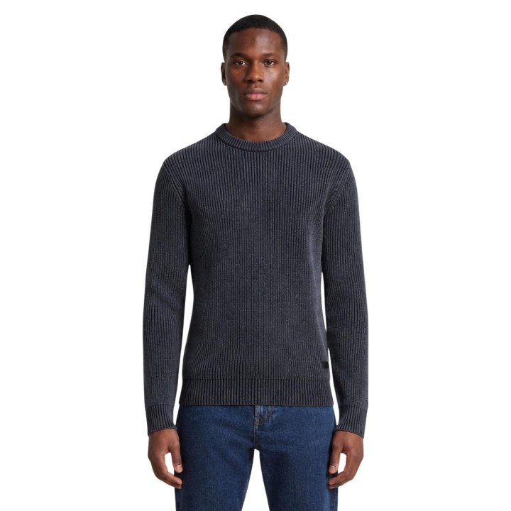 Guess jersey negro de hombre M6YR20 Z0925 en vista frontal