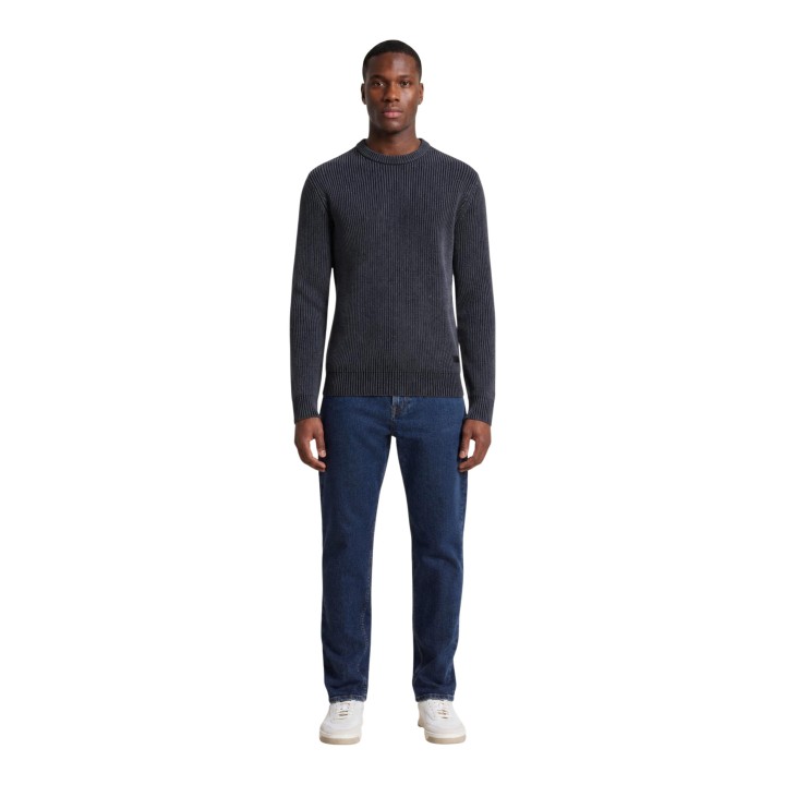 Guess jersey negro de hombre M6YR20 Z0925 en vista frontal completa