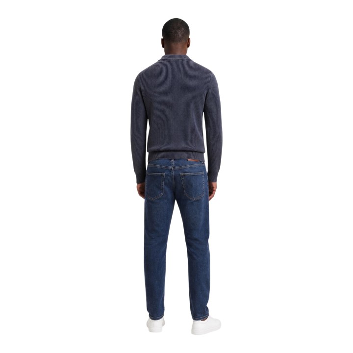 Guess jersey negro de hombre M6YR20 Z0925 en vista posterior completa