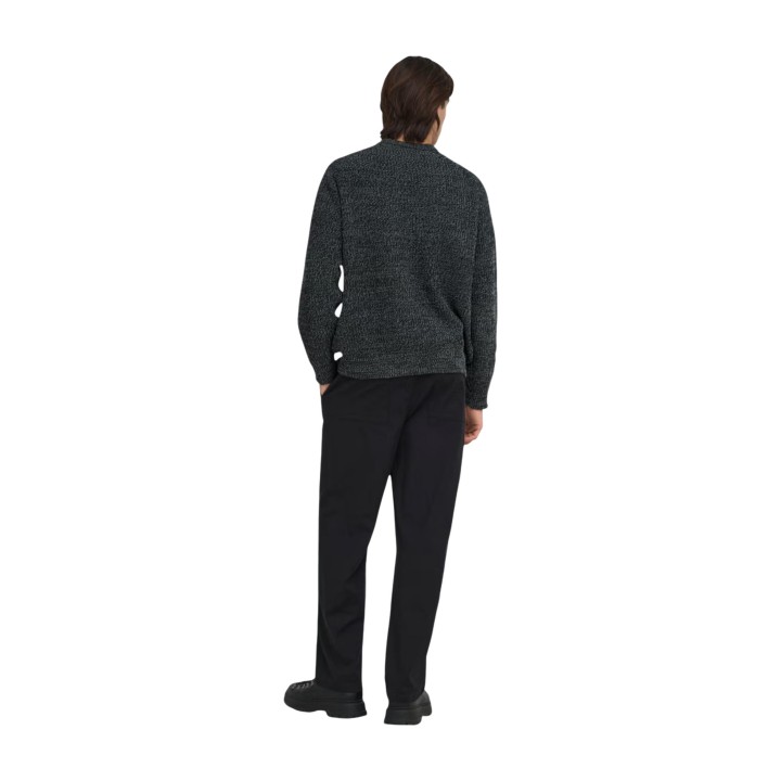Only & Sons jersey de hombre negro Onsjoin Rlx Ls Raglan Knit vista posterior