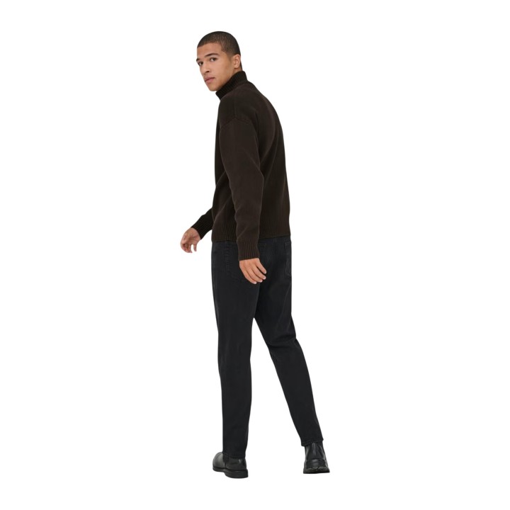 Only & Sons cárdigan de punto marrón para hombre 22035808 vista tres cuartos