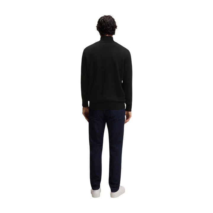 Boss jersey de hombre negro Kanobix S 50527585 vista posterior