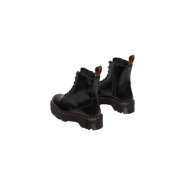 Botas Dr. Martens Jadon 15265001 de mujer negras vista posterior