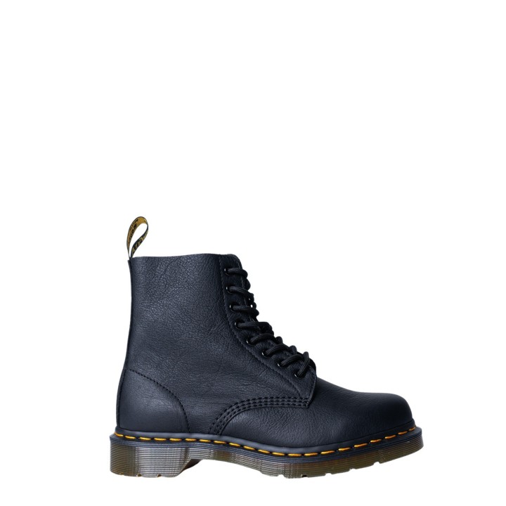 Dr. Martens 1460 Pascal botas de mujer negras de piel vista posterior
