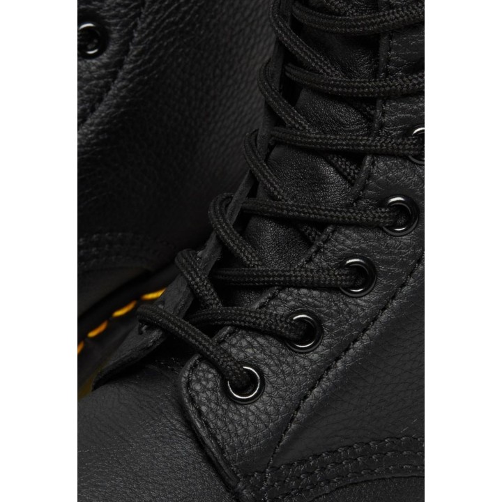 Dr. Martens 1460 Pascal botas de mujer negras de piel detalle de cordones