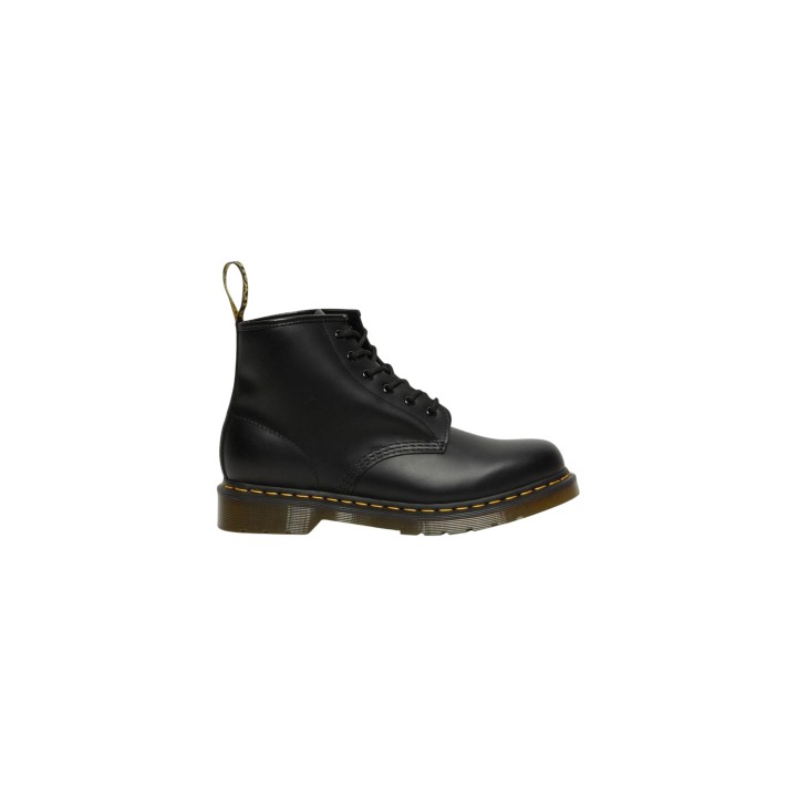 Dr. Martens 101 YS Smooth 26230001 botas negras de mujer vista lateral