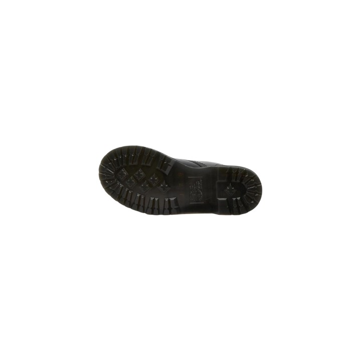 Dr. Martens 1460 Serena bota para mujer negra de piel detalle de la suela