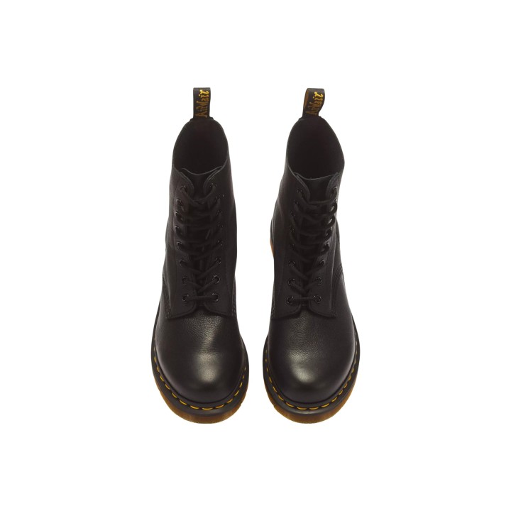 Dr. Martens 1460 Pascal Bex Pisa botas de mujer negras de piel vista frontal