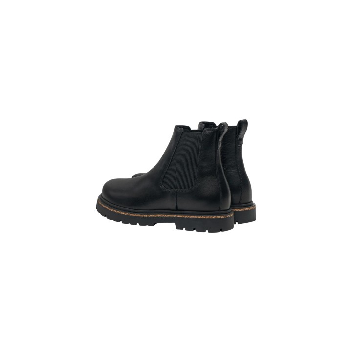 Birkenstock Highwood Slip On 1025781 botines negros de mujer en vista posterior