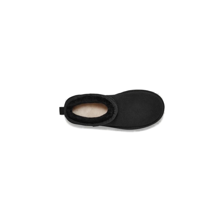 UGG Classic Ultra Mini Platform 1135092 interior forrado y plantilla negra vista de detalle