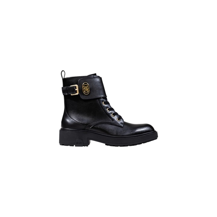 Botas de mujer Liu-Jo London 03 negras vista lateral