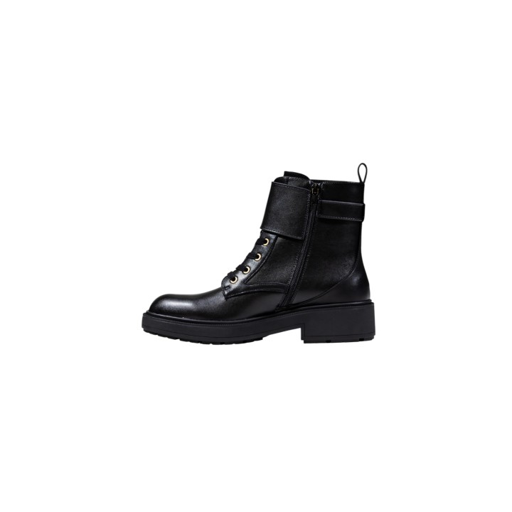 Botas de mujer Liu-Jo London 03 negras vista lateral posterior