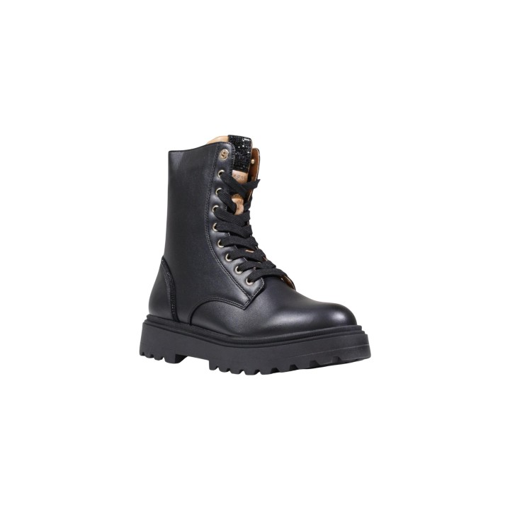 Botas negras de mujer Alviero Martini Prima Classe JR N 2318 0289 vista tres cuartos