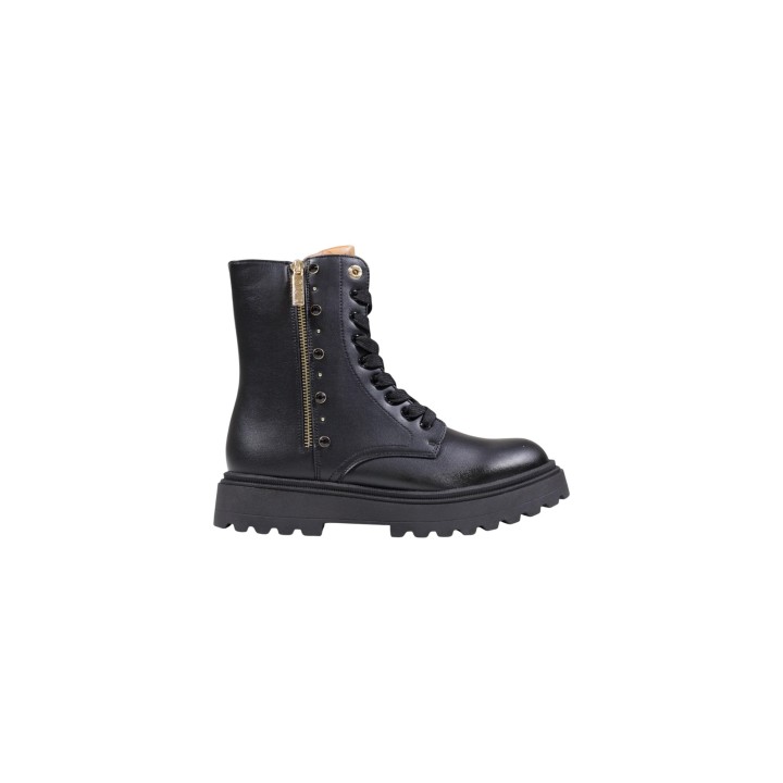 Alviero Martini Prima Classe botas de mujer negras vista lateral